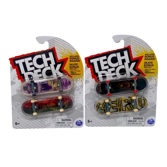 Tech Deck ZERO Skateboard Thomas Zero Sunflower Leopard, Nicole Hause Cathedral‎ - Picture 1 of 5